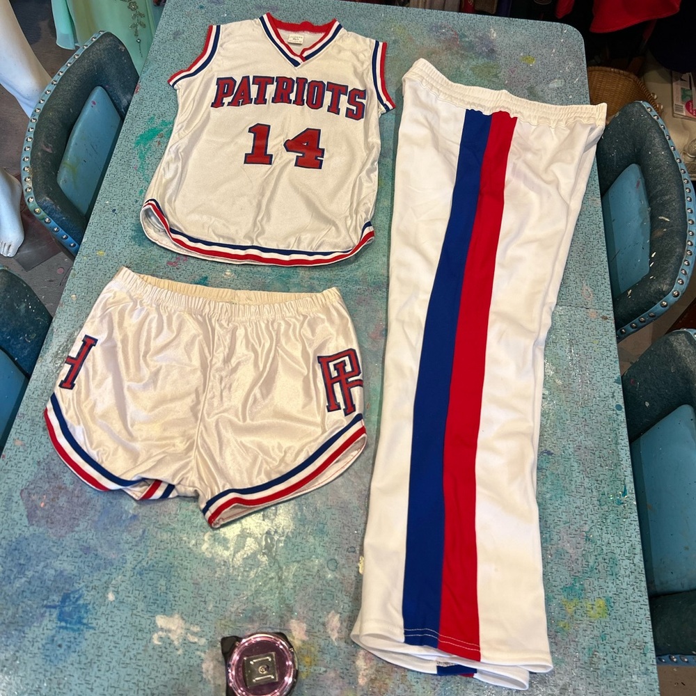 Vintage Patriot’s Basketball Uniform